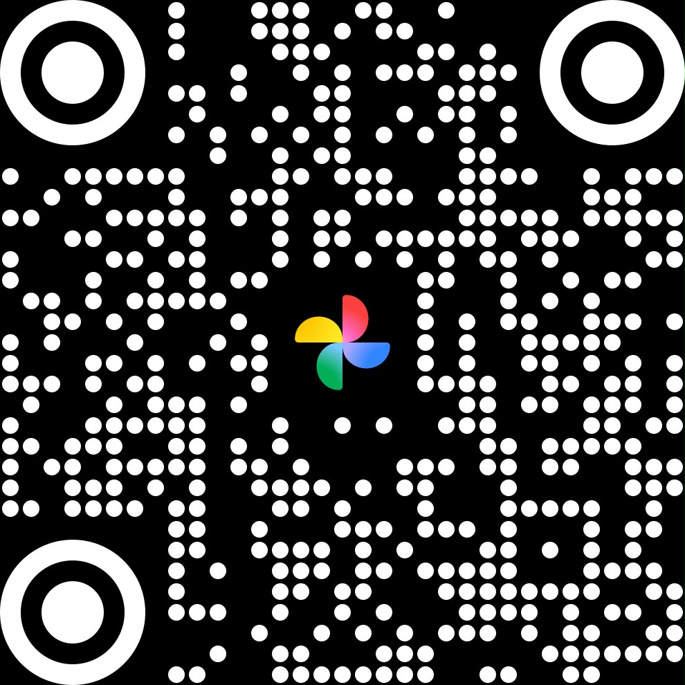QR code for the shared photo album